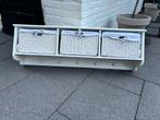 Witte Kapstok met Mandjes, Huis en Inrichting, Woonaccessoires | Kapstokken, Gebruikt, Minder dan 100 cm, Hout, Ophalen