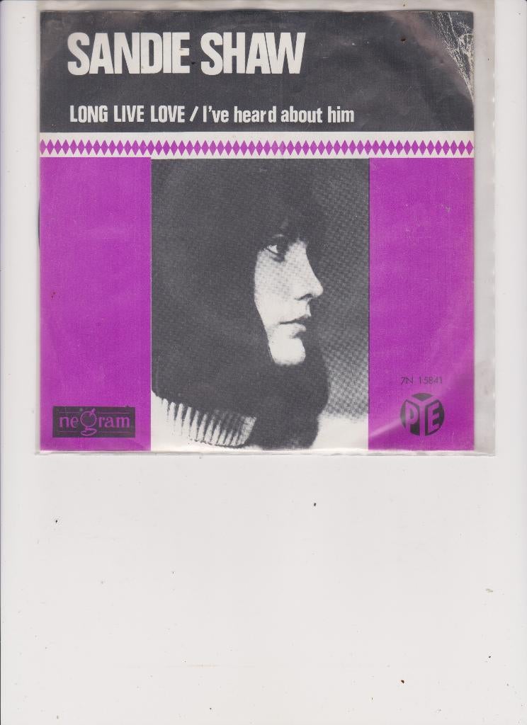 sandie shaw, Cd's en Dvd's, Vinyl Singles, Ophalen of Verzenden, Gebruikt, Pop