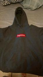 Supreme box logo hoodie fw 21 Grey, Kleding | Heren, Ophalen of Verzenden, Zo goed als nieuw