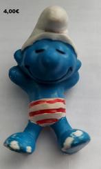 20014-3: Luilaksmurf met rood/witte zwembroek -, Ophalen, Verschillende Smurfen