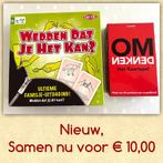 🎄Wedden dat je het kan?   -   OM Denken, nieuw, Hobby en Vrije tijd, Gezelschapsspellen | Bordspellen, Ophalen of Verzenden, Nieuw