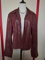 Arma kort leren jasje (Bordeaux rood), Maat 38/40 (M), Arma, Ophalen of Verzenden, Zo goed als nieuw