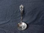 Zilveren roomlepel ajour steel G. Huisman Amsterdam ca. 1910, Ophalen of Verzenden, Zilver