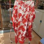 Maxi tuniek rood bloemenprint kant Twinset mt 42-44, Kleding | Dames, Blouses en Tunieken, Twinset, Maat 42/44 (L), Ophalen of Verzenden