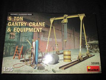 H-42,MINIART 1-35,NO,35589,5 Ton Gantry Crane and Equipment beschikbaar voor biedingen