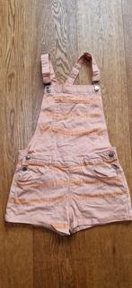 Korte spijkerbroek, salopette, jumpsuit maat 158, Ophalen of Verzenden, Zo goed als nieuw, Meisje, Broek