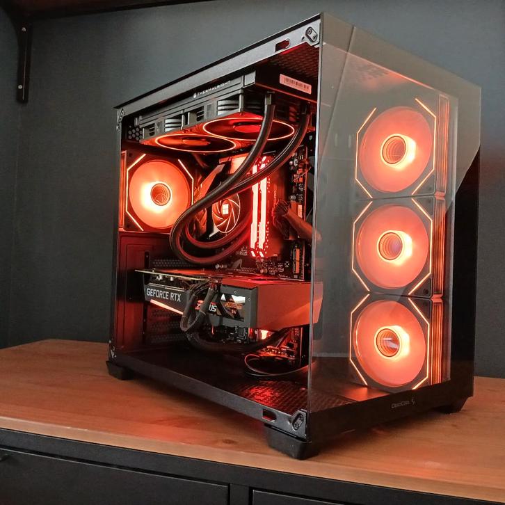 Game PC, Computers en Software, Desktop Pc's, Zo goed als nieuw, 4 Ghz of meer, SSD, 32 GB, Met videokaart, Gaming, Virtual Reality