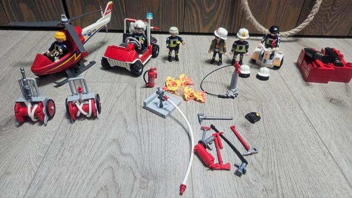 Playmobil Brandweer Set, Kinderen en Baby's, Speelgoed | Playmobil, Gebruikt, Los playmobil, Ophalen of Verzenden