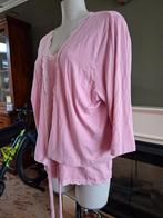 Yoek roze combi top vest M 44 top kwaliteit 2 delig, Yoek, Verzenden, Maat 42/44 (L), Roze