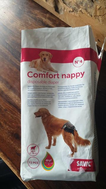 Honden pampers comfort nappy maat 4