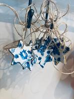 10 delfts blauwe sterren kerstballen hanger chinese vaas, Diversen, Kerst, Ophalen of Verzenden, Zo goed als nieuw, Nvt, Nvt