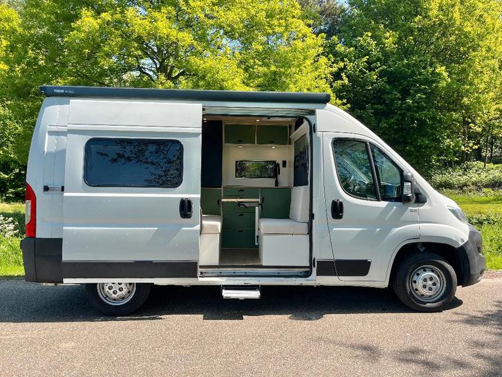 L2H2 Citroën Jumper off-grid camper, Caravans en Kamperen, Campers, Bedrijf, tot en met 2, Buscamper of Camperbus, Overige merken
