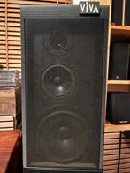 Magnat Viva luidsprekers nette staat zwart., Ophalen, 120 watt of meer, Front, Rear of Stereo speakers, Magnat