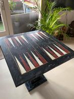 Backgammon tafel handgemaakt massief marmer, Een of twee spelers, Zo goed als nieuw, Ophalen