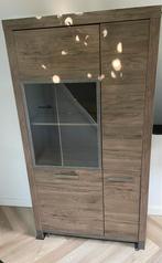 Moderne Vitrinekast met Glazen Deur, Huis en Inrichting, Kasten | Vitrinekasten, Ophalen, Met deur(en), Glas, 50 tot 100 cm