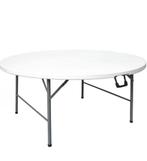 Inklapbare Buffettafel ronde diner tafel 153cm te huur, Ophalen, Nieuw, Overige