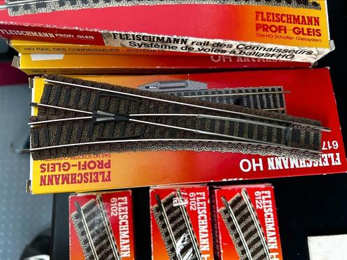 Fleischmann Profi rails, Hobby en Vrije tijd, Modeltreinen | H0, Zo goed als nieuw, Rails, Gelijkstroom, Fleischmann, Analoog