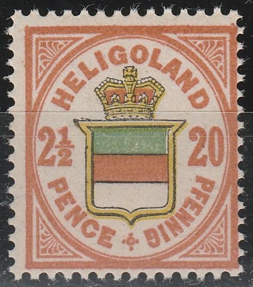 HELGOLAND - HELIGOLAND - Michel 18h origineel MNH (veld 4), Postzegels en Munten, Postzegels | Europa | Duitsland, Postfris, Overige periodes