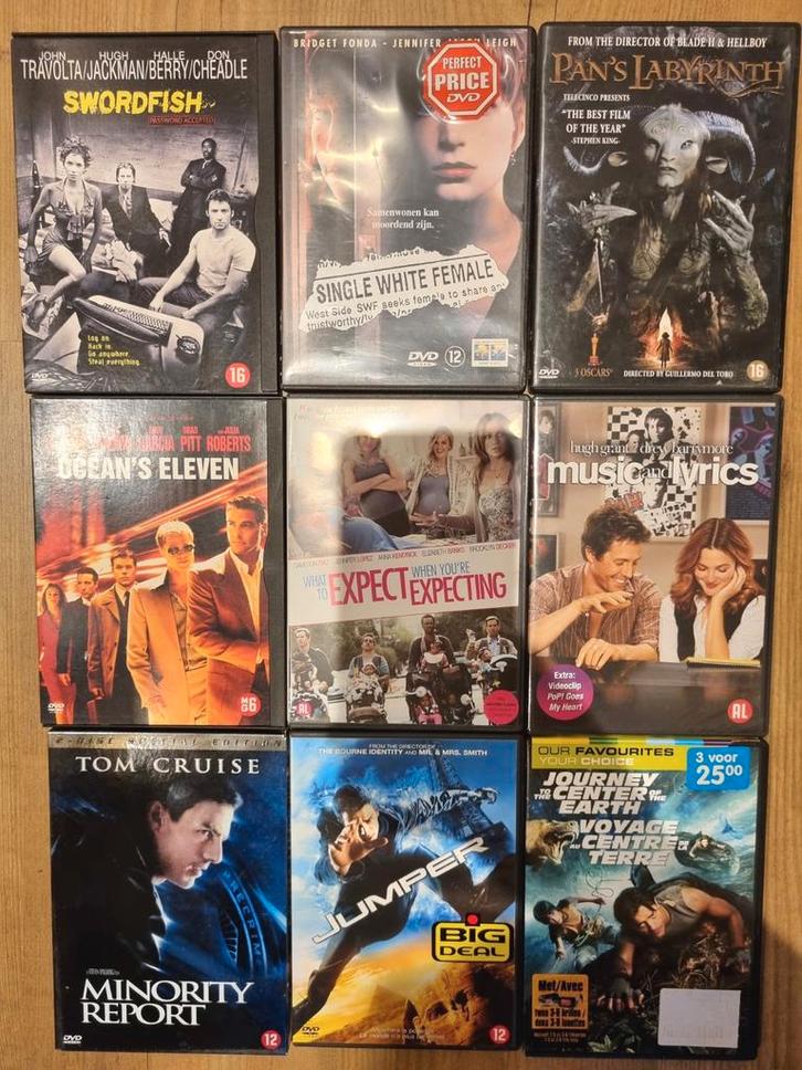 Partij van 49 dvd’s & blu-rays – diverse genres, Cd's en Dvd's, Dvd's | Overige Dvd's, Gebruikt, Alle leeftijden, Ophalen of Verzenden