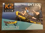 Intex Explorer K2 Kano (Nieuw) (Compleet), Nieuw, Canadese kano of Open kano, Ophalen of Verzenden, Twee personen