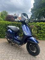 Vespa Sprint 2023 E5 45km brom 80cc Malossi Interlagos Blue, Ophalen of Verzenden, Zo goed als nieuw, 7005AM, 80 cc