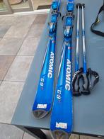 Atomic FC-9 Ski's met Stokken, Ophalen, 160 tot 180 cm, Gebruikt, Carve