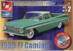 Bouwdoos 1959 Chevy El Camino AMT, Hobby en Vrije tijd, Modelbouw | Auto's en Voertuigen, Overige merken, Auto, Groter dan 1:32