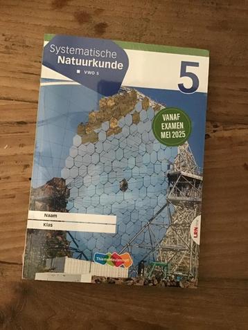 Systematische natuurkunde VWO 5 beschikbaar voor biedingen