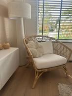 Rotan fauteuil / stoel IKEA, Huis en Inrichting, Fauteuils, Ophalen, Zo goed als nieuw, 75 tot 100 cm, 50 tot 75 cm