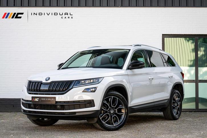 Skoda Kodiaq 1.5 TSI Style Business Pano Leder Trekhaak VOL, Auto's, Skoda, Bedrijf, Te koop, Kodiaq, 360° camera, ABS, Adaptive Cruise Control