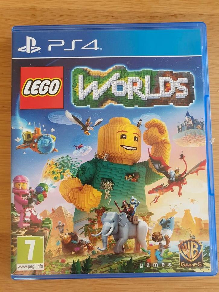 LEGO Worlds, Spelcomputers en Games, Games | Sony PlayStation 4, Zo goed als nieuw, Overige genres, 1 speler, Vanaf 12 jaar, Online