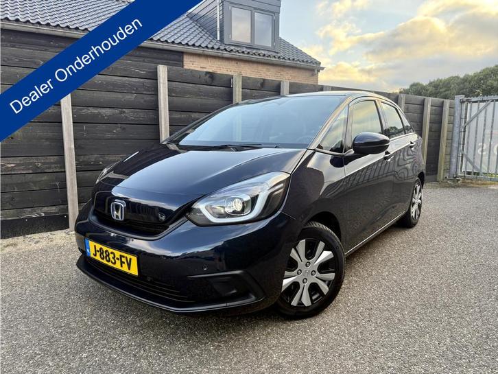 Honda Jazz 1.5 e:HEV Elegance dealer onderhouden (bj 2020), Auto's, Honda, Bedrijf, Te koop, Jazz, ABS, Adaptive Cruise Control