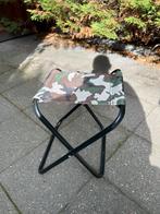 Opvouwbaar Krukje - Camouflage, Caravans en Kamperen, Kampeeraccessoires, Ophalen, Zo goed als nieuw