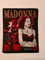 Madonna Queen of pop 1989 vintage muziek patch embleem, Verzamelen, Ophalen of Verzenden, Nieuw, Kleding