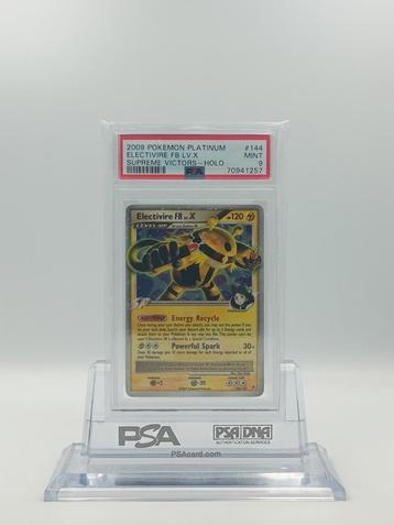 Electivire FB LV. X	Platinum Supreme Victors PSA 9 beschikbaar voor biedingen