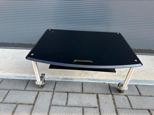 Design trolley, Huis en Inrichting, Tafels | Bijzettafels, Gebruikt, Rechthoekig, Minder dan 45 cm, 55 tot 75 cm, Metaal of Aluminium