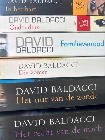 David Baldacci - 6 Thrillers beschikbaar voor biedingen