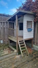 Speelhut/speelhuisje van hout voor in de tuin, Ophalen, Gebruikt