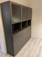 Antraciet buffetkast 1 jaar oud, Huis en Inrichting, Ophalen, 150 tot 200 cm, Zo goed als nieuw, Modern