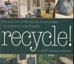 Recycle! Eco-friendly and creative designs M and N Hankinson, Verzenden, Gelezen