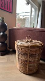 Bamboe rotan wasmand mand Loods 5, Huis en Inrichting, Ophalen, Zo goed als nieuw, Rond, Riet