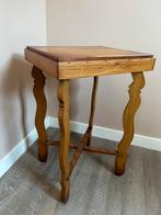 Bijzettafel, Ophalen, Rond, Hout, Minder dan 55 cm