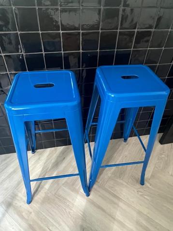 Barkrukken blauw beschikbaar voor biedingen