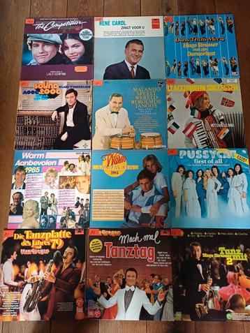 Vinyl lp 3 voor 10,- lp's langspeelplaten  beschikbaar voor biedingen