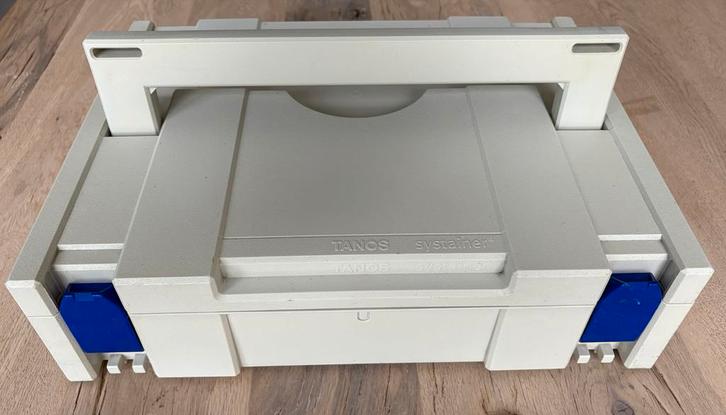 Tanos (Festool) Systainer 1 Assortimentskoffer, Doe-het-zelf en Verbouw, Gereedschapskisten, Gebruikt, Gevuld, Ophalen of Verzenden