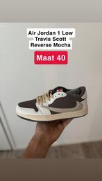 Air Jordan 1 Low Travis Scott Reverse Mocha - Maat 40, Kleding | Dames, Schoenen, Nike Air Jordan, Beige, Nieuw, Ophalen of Verzenden