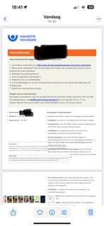 Voucher voor een retourvlucht naar Europese stad, Tickets en Kaartjes, Twee personen, Vliegtuig, Met bestemming of datum