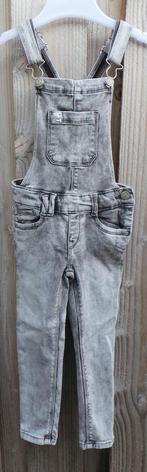 Tuinbroek grijs stonewashed - WE Blue Ridge - Maat 116, Kinderen en Baby's, Kinderkleding | Maat 116, Meisje, Ophalen of Verzenden