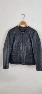 Bonita leren jasje zwart maat 40 zgan, Bonita, Ophalen of Verzenden, Zo goed als nieuw, Zwart