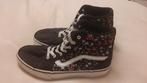 Vans met bloemen maat 38, Ophalen, Zwart, Sneakers of Gympen, Gedragen